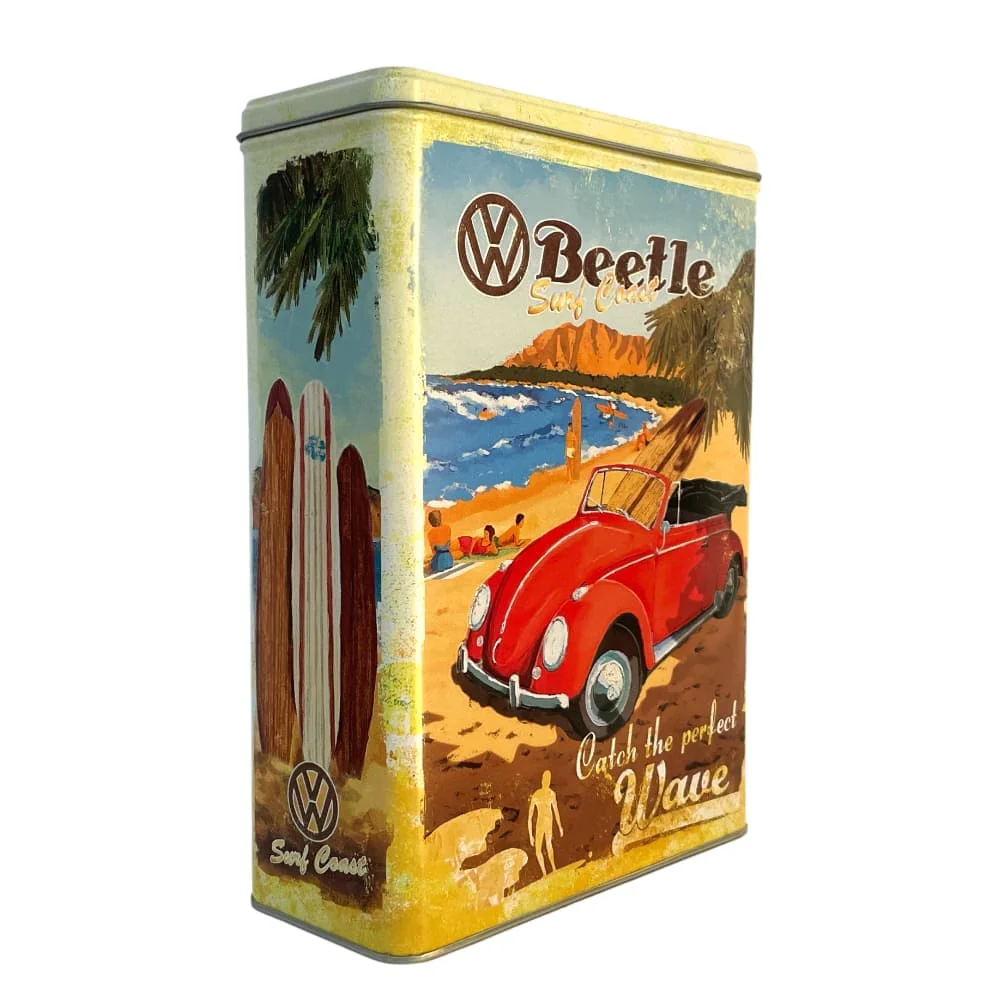 Litter box for composting toilets retro design "VW bus summer" - Image 4