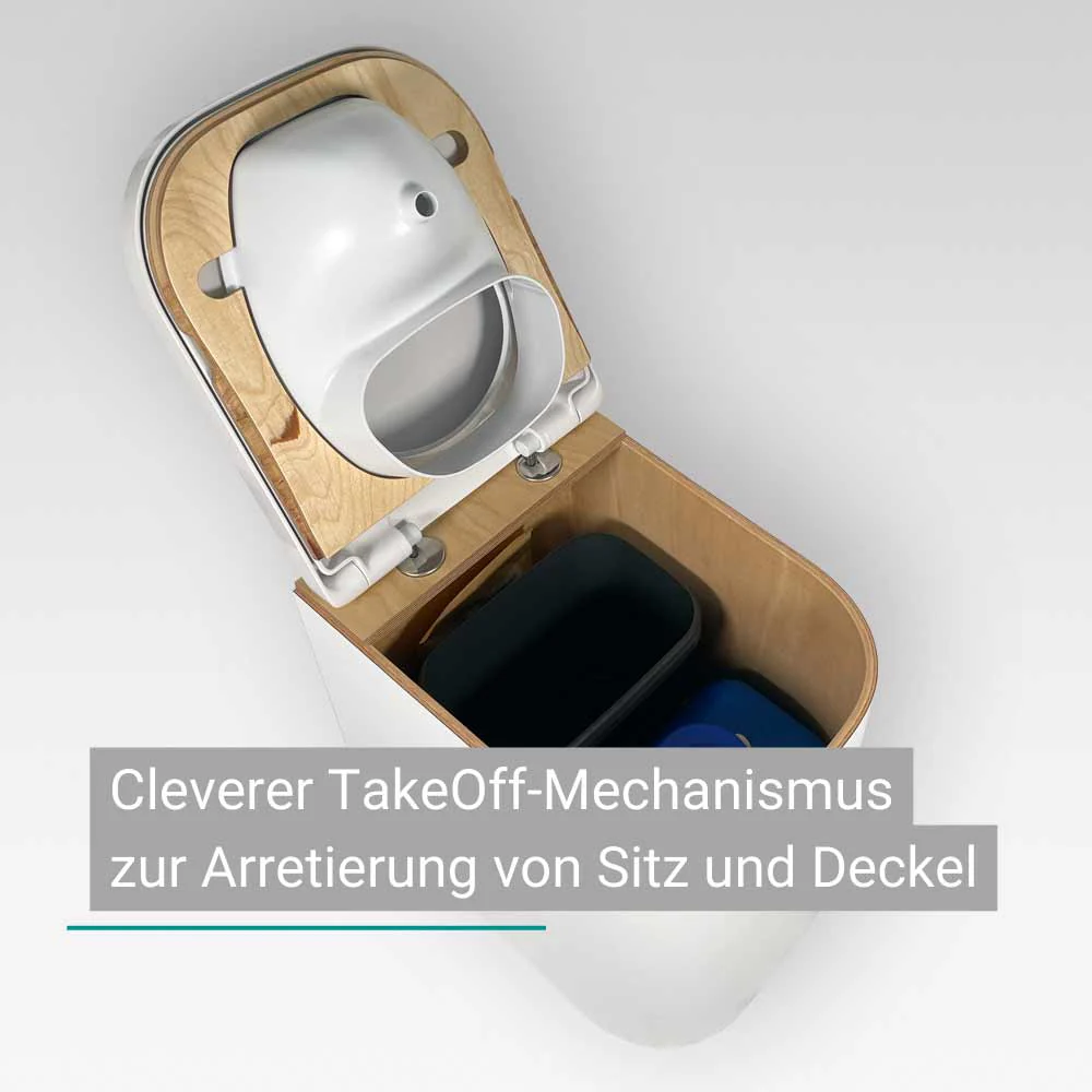 Trelino® Timber D´Luxe • Composting toilet - Image 11