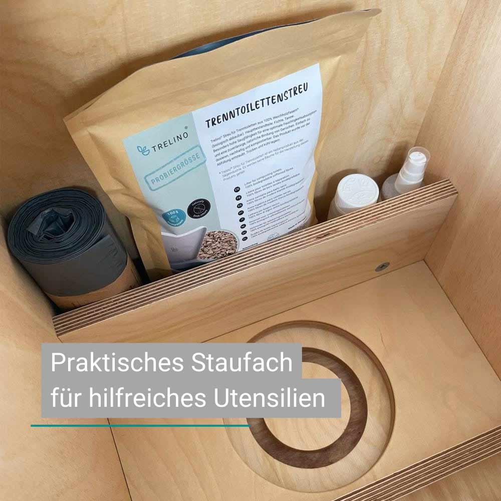 Trelino® Timber D´Luxe • Composting toilet - Image 14